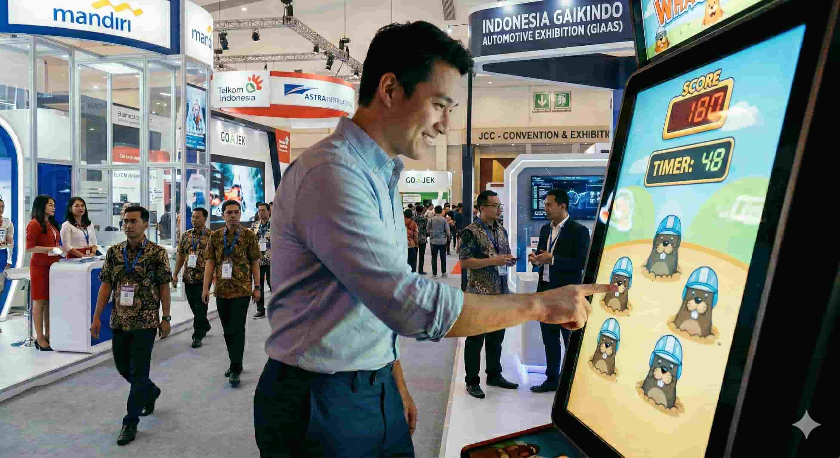 Jasa Interactive Booth Jakarta: Cara Efektif Tingkatkan Engagement Pengunjung Pameran